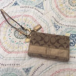 Coach wristlet
